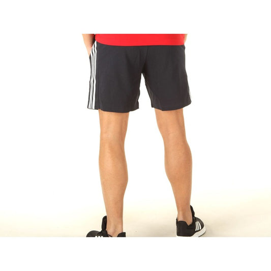Adidas Homme Bermudas Bleu Printemps Été Poches Frontales