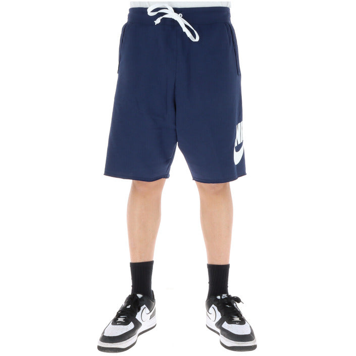 Nike Homme Bermudas Bleu Imprimé Pour Printemps Été
