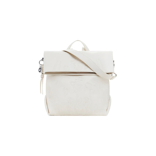 Desigual Femme Sacs Élégants Printemps Été Blanc