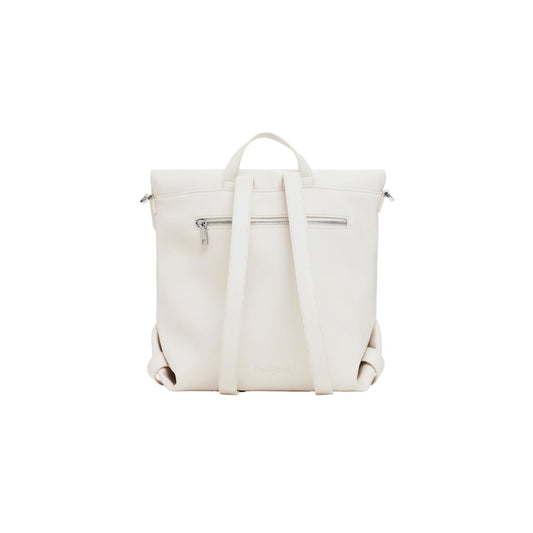 Desigual Femme Sacs Élégants Printemps Été Blanc