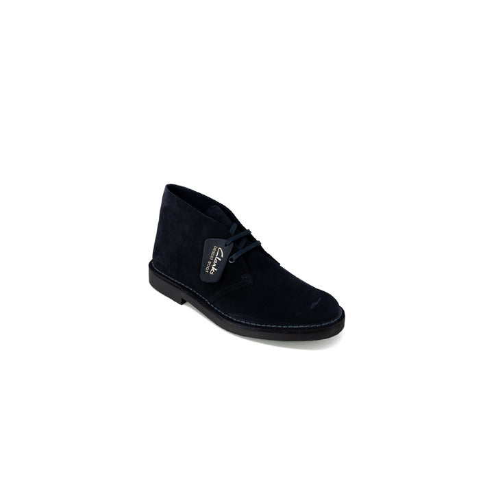Clarks Homme Schuhe Derbies Bleu en Cuir pour Automne