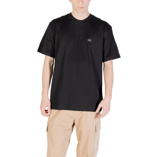 Calvin Klein Jeans Homme T-Shirts Noir À Manches Courtes